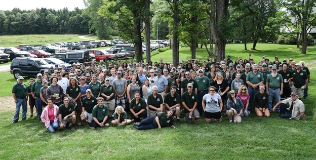 large group of FPR employees 