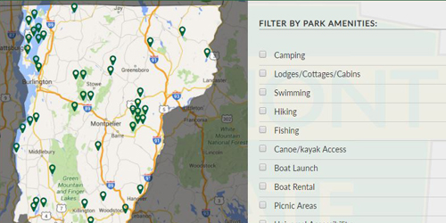 Vermont State Park Map State Parks | Department of Forests, Parks and Recreation