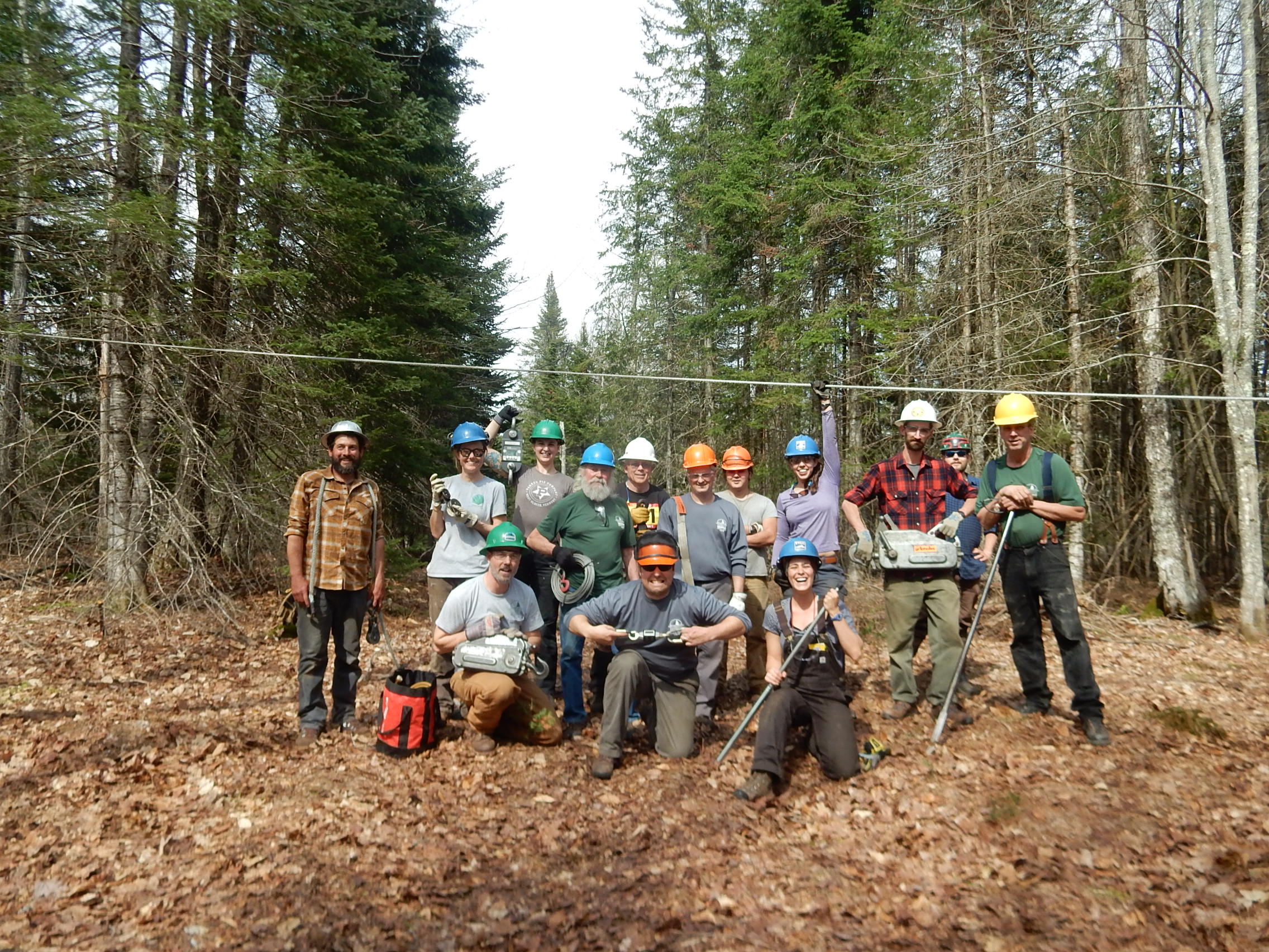 State Trail Crew Training Group Photo